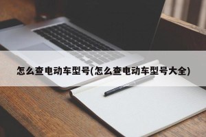 怎么查电动车型号(怎么查电动车型号大全)